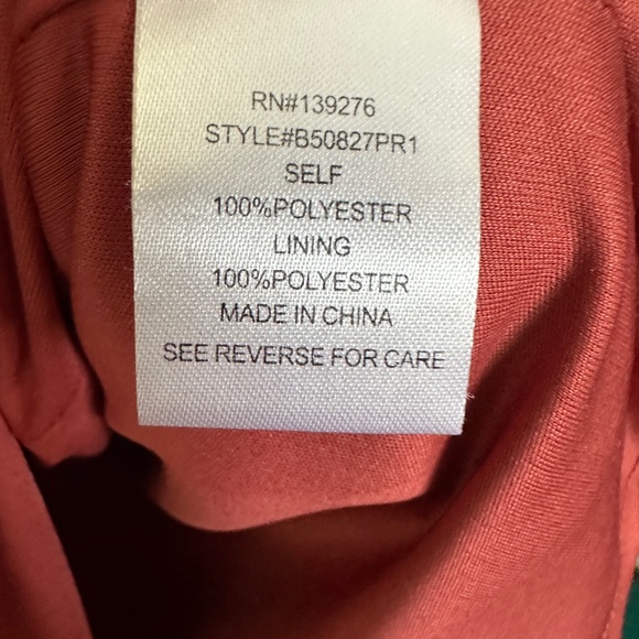 Black Rainn Dusty Rose color  Shift Dress Size XL - Picture 7 of 7